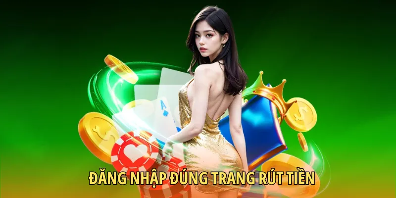 Đăng nhập đúng trang web để rút thưởng