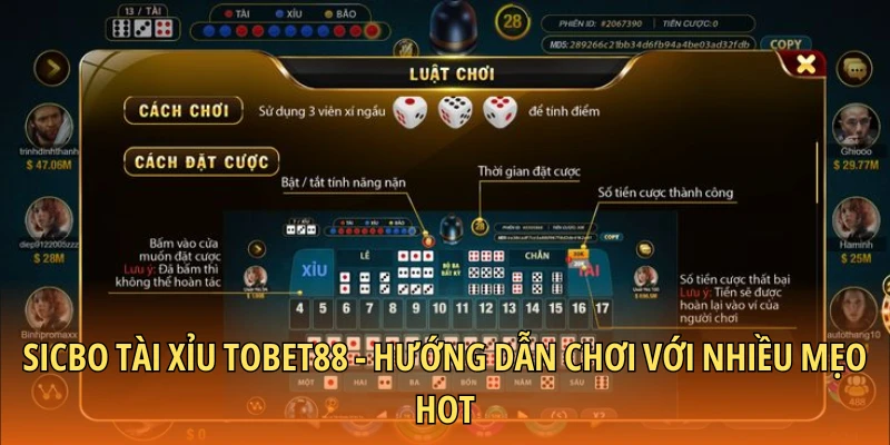 Sicbo Tài Xỉu