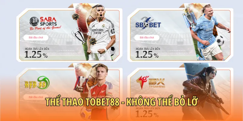 Thể thao TOBET8